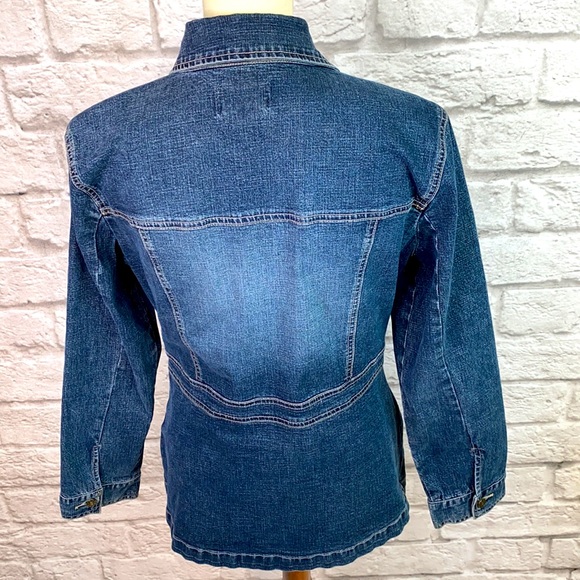 Live a Little Jean Jacket - Picture 3 of 7